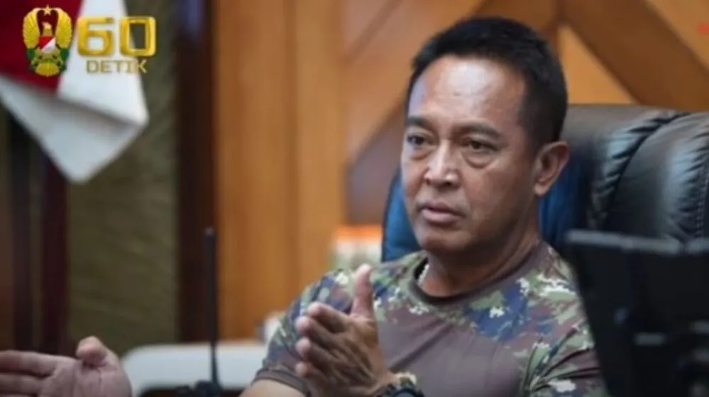 Jenderal TNI Andika Perkasa, Kepala Staf Angkatan Darat [SuaraSulsel.id/ Youtube TNI AD]