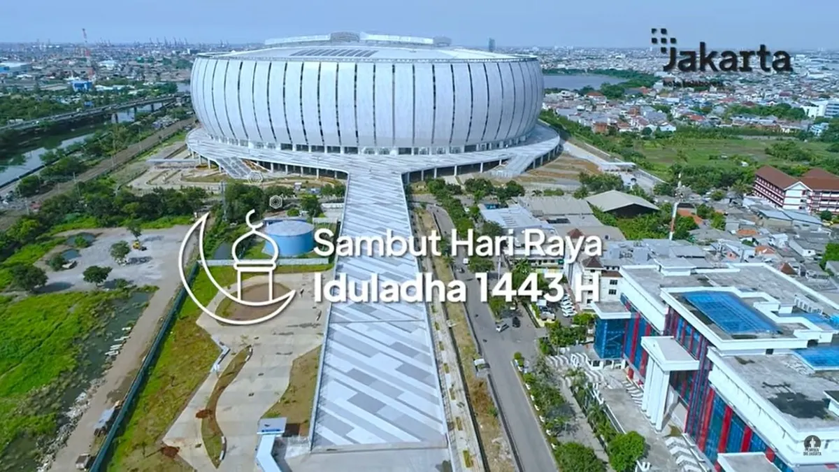 Pelaksanaan Shalat Idul Adha di Jakarta International Stadium (JIS) akan digelar dengan kapasitas yang terbatas.