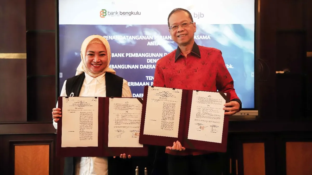 Inovatif, KUB bank bjb &amp; Bank Bengkulu Permudah Layanan Pajak dan Siap Perbanyak Agen Laku Pandai