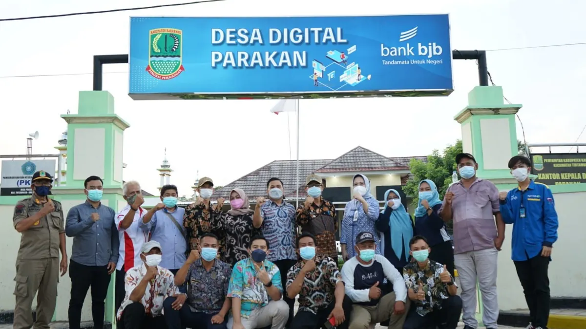 Tumbuh Bersama Masyarakat Desa, bank bjb Sukses Implementasikan Program Desa Digital