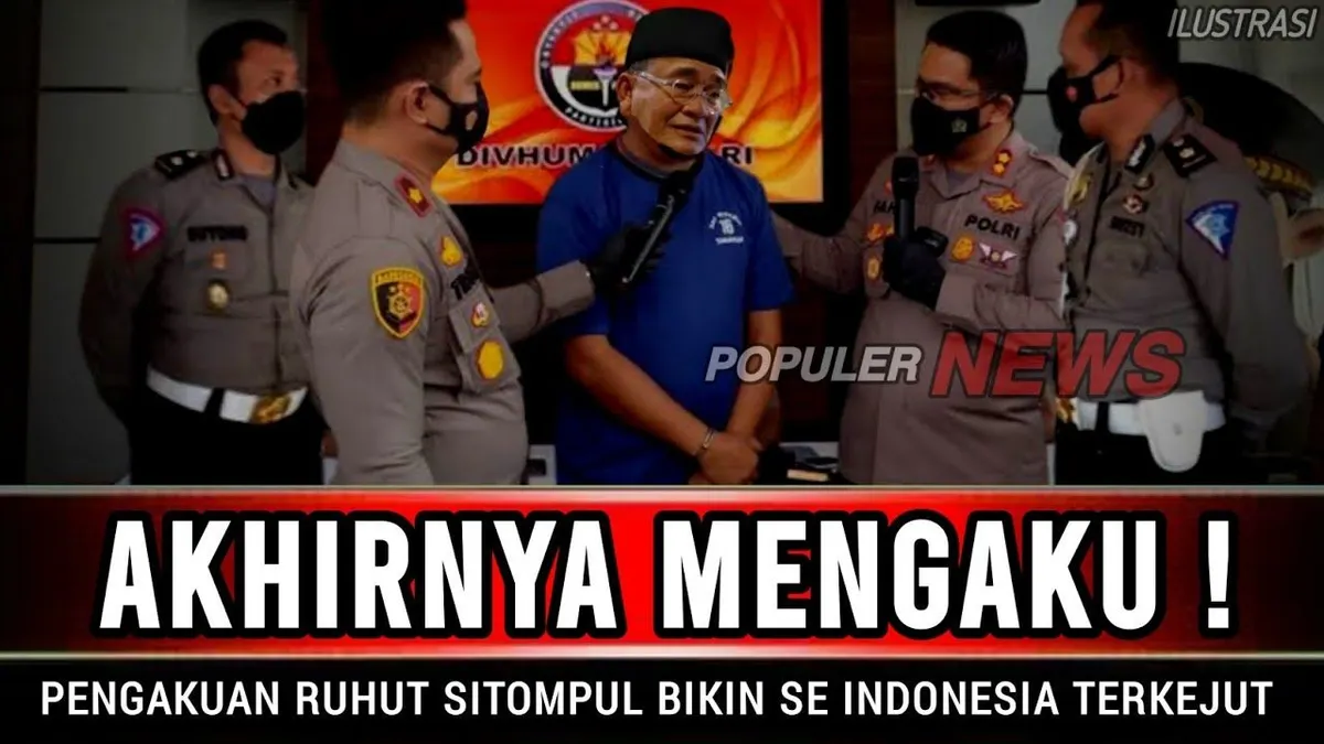 Tangkapan layar konten video dengan narasi Ruhut Sitompul mengaku diperintah Presiden Joko Widodo (Jokowi) menjatuhkan Anies Baswedan.