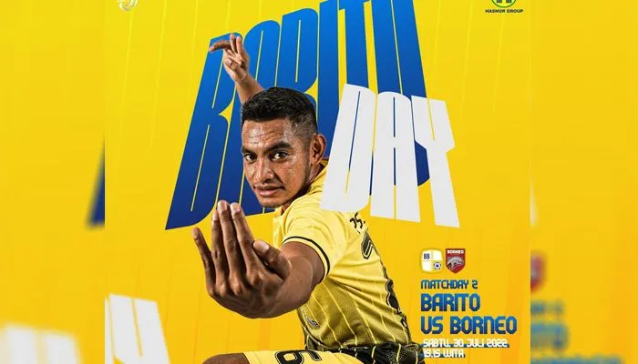 Link Live Streaming Vidio.com Barito Putera vs Borneo FC