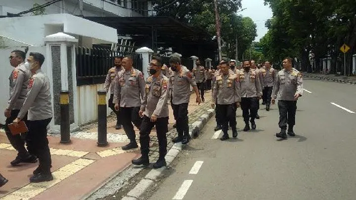 Kapolda Seluruh Indonesia Datang ke Istana untuk Ikuti Pengarahan Persiden