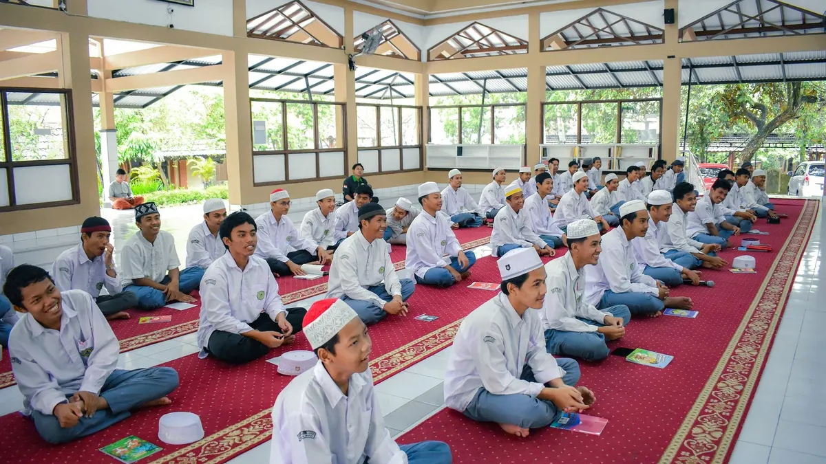 Ilustrasi Hari Santri.