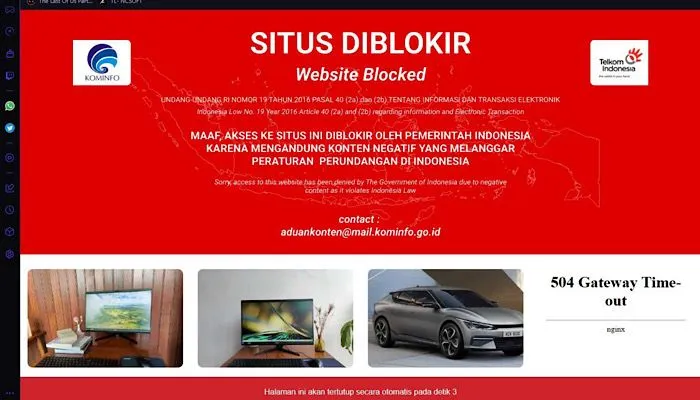 Website Steam alami kegagalan koneksi akibat diblokir oleh Kominfo, banyak pengguna yang dirugikan 
