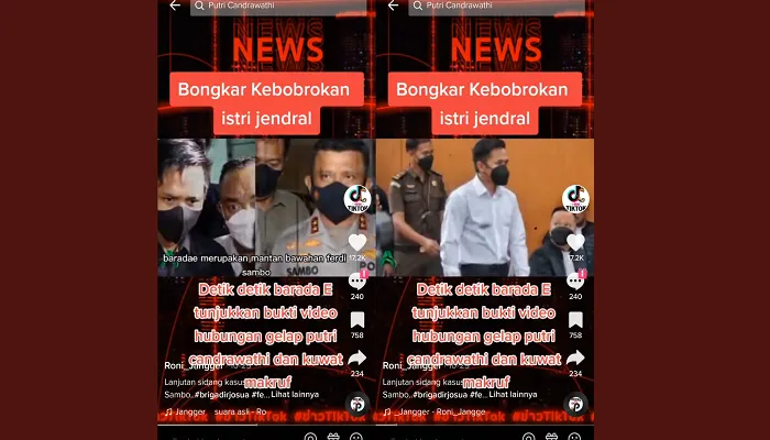 Heboh! Bharada E Bongkar Hubungan Gelap Putri Candrawathi dan Kuat Maruf, Ini Faktanya
