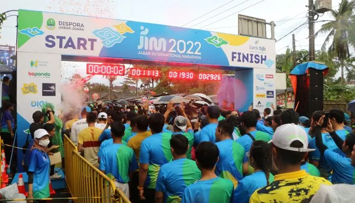 bank bjb Dukung Penyelenggaraan Jabar International Marathon 2022