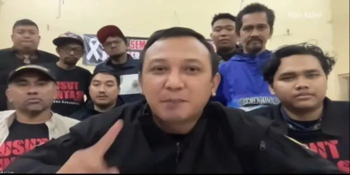 Dadang Indarto saat memberikan pernyataan di Maja Najwa. Tangkapan Layar: Mata Najwa