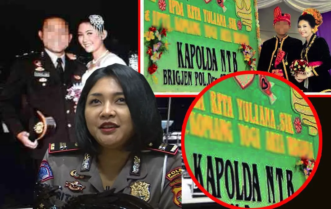 Beredar Foto Pernikahan AKP Rita Yuliana, Sejak 2014?