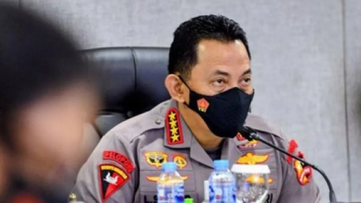 Kapolri Jenderal Listyo Sigit Prabowo.