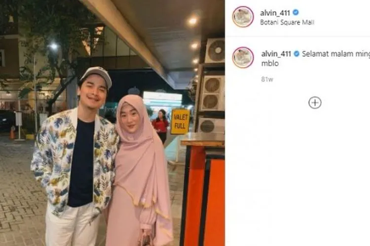 Potret kebersamaan Alvin Faiz dan Larissa Chou / Instagram