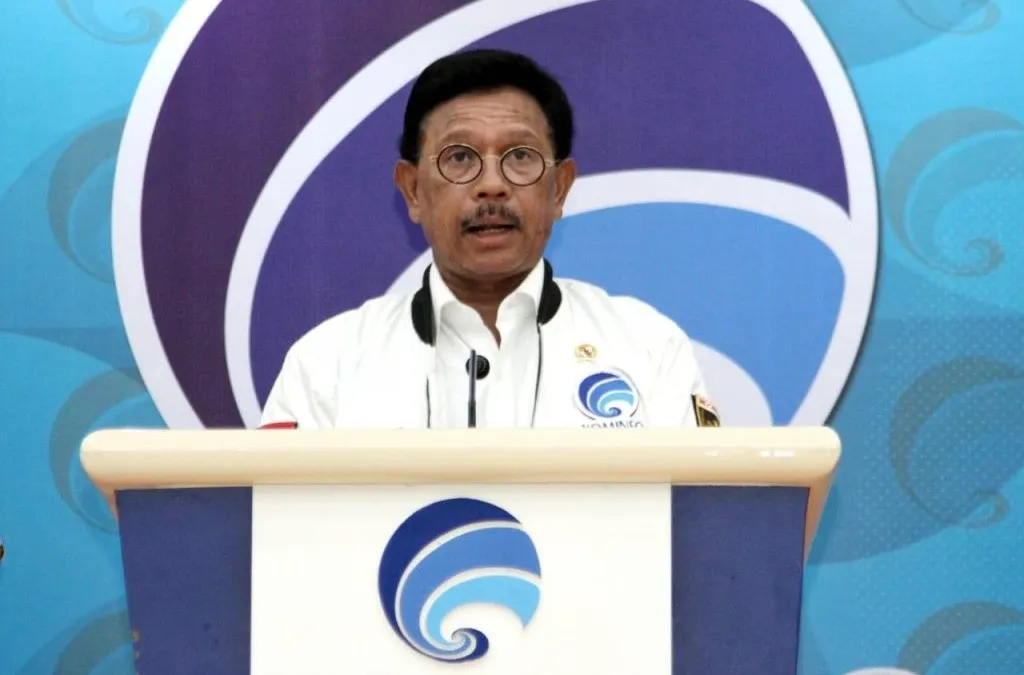 Menteri Komunikasi dan Informatika, Johnny G. Plate.