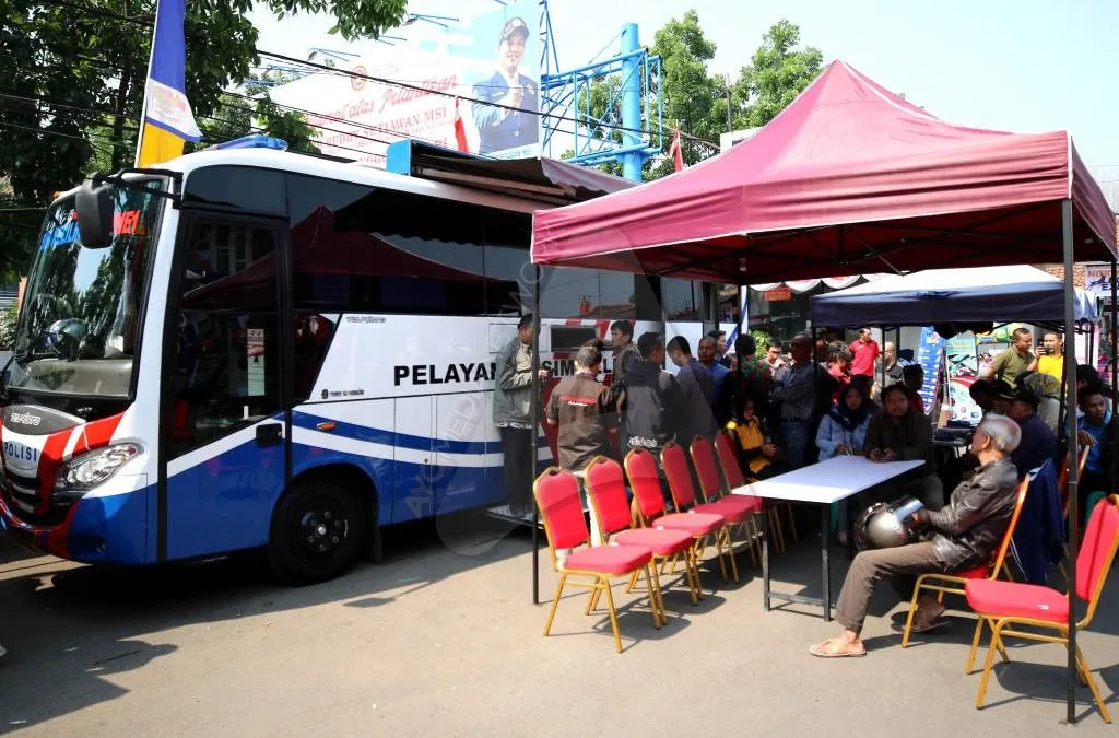 Berikut jadwal dan lokasi SIM keliling di DKI Jakarta.