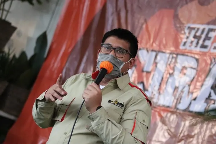 Ketua Umum The Jakmania, Diky Soemarno (dok pribadi)