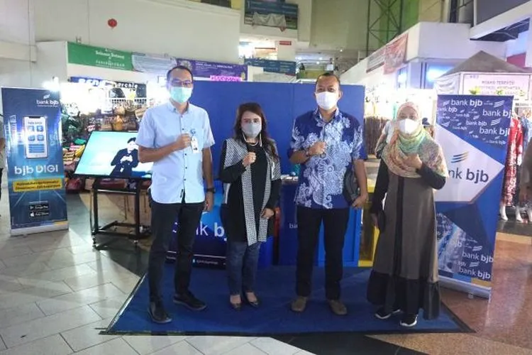 bank bjb Gencarkan Penerapan Transaksi Non-Tunai di Pasar Tanah Abang Jakarta