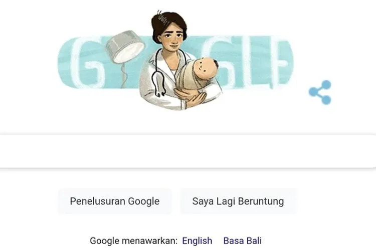 Google Doodle Rayakan Ultah ke-125 Marie Thomas (dok)