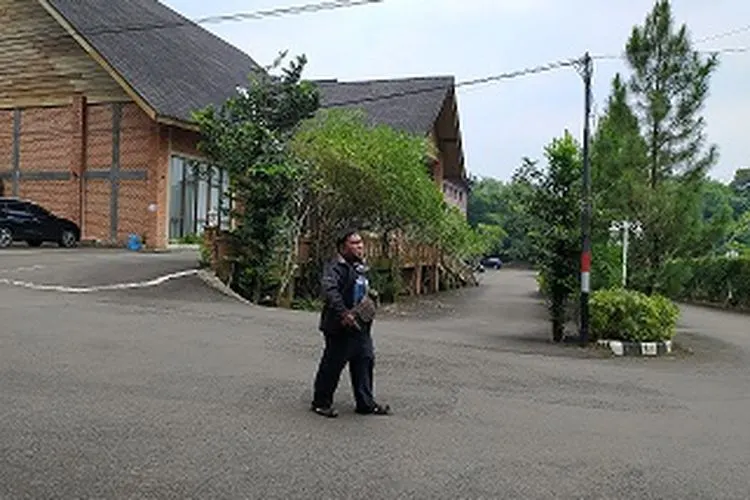 : Lokasi hotel tempat video 'enak-enak' berdurasi 3 menit 18 detik dibuat, yang sempat hebohkan warganet.(Ayobogor/ Yogi Faisal)