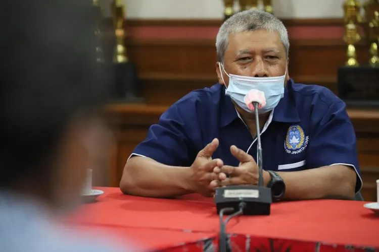 Ketua Asosiasi Kota Persatuan Sepak Bola Seluruh Indonesia (Askot PSSI) Jakarta Utara, Rachmat Roganda/dok: utara.jakarta.go.id