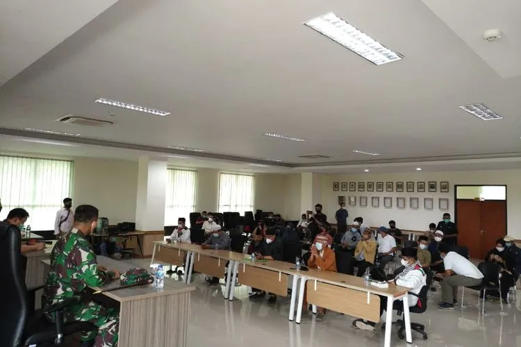Alumni 212 Geruduk Kejaksaan Negeri Kabupaten Bogor (Yogi Faisal/ AyoBogor)