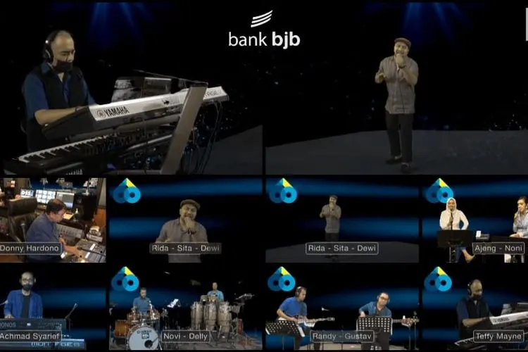 Semarak Nostalgia Musik 90-an dalam Konser 7 Ruang bank bjb
