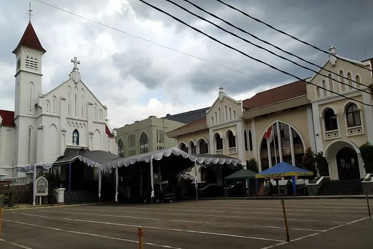 Gereja Katedral Kota Bogor, di Jalan Kapten Muslihat, Bogor Tengah, Kota Bogor/ayobogor/yogi faisal