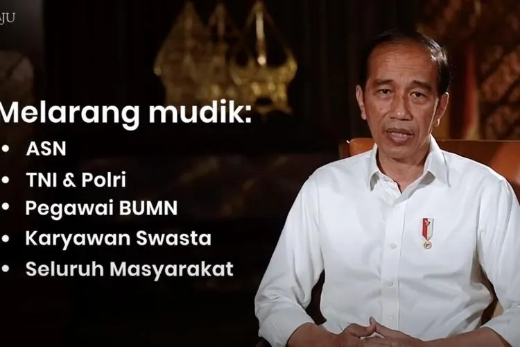 Ini ‘Permintaan Maaf’ Presiden Jokowi Karena Melarang Warga Mudik/setneg.go.id