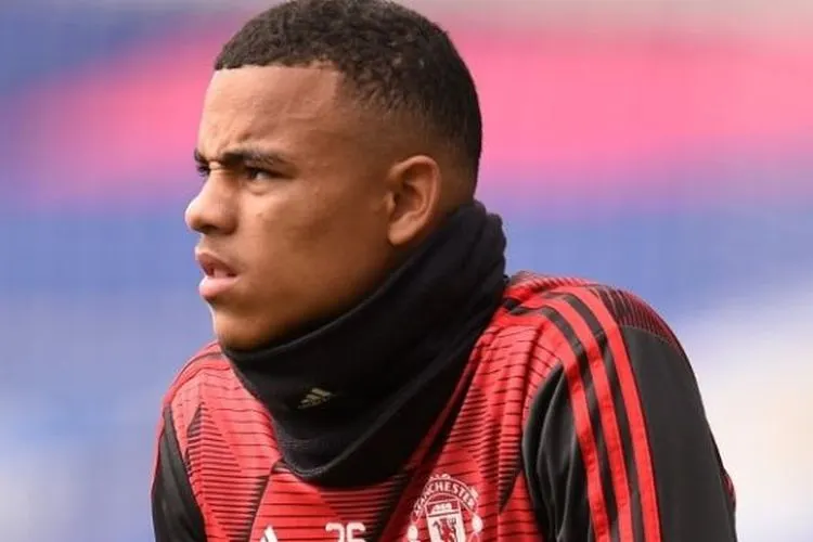 Penyerang belia Manchester United yang juga personel Timnas Senior Inggris, Mason Greenwood. [Oli SCARFF / POOL / AFP]