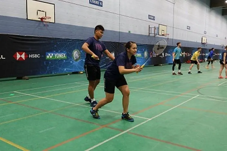 Praveen/Melati berlatih di All England / PBSI