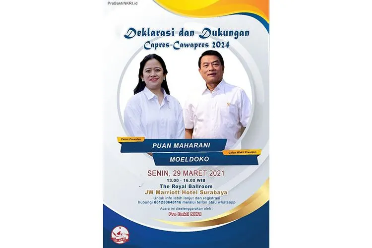 Salah satu poster Capres-Cawapres yang beredar di sosial media (Istimewa)
