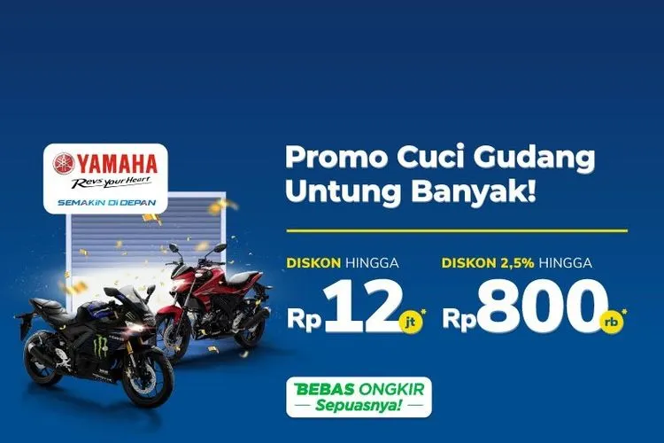 Clearance Sale Ramadan! Diskon Motor Yamaha hingga Rp12 Juta di Tokopedia