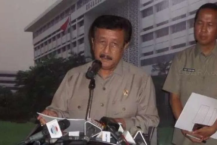 Mantan Jaksa Agung, Basrief Arief. [suara.com/Nur Ichsan]