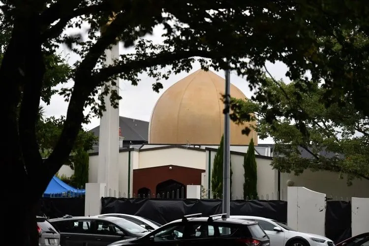 Masjid di Crhistchurh (EPA)