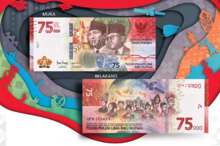 Uang Rp75.000 (dok. Bank Indonesia)