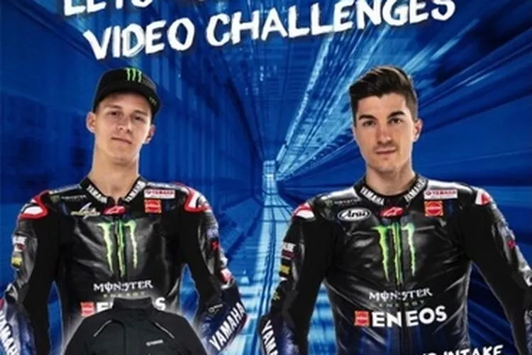 Semakin Dekat Dengan Vinales dan Quartararo Dalam #LetsGEARUPstyle Challenge / dok. Yamaha