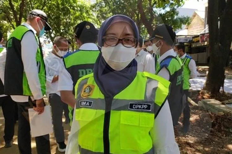 Sekretaris Dinas Perumahan Kawasan Pemukiman dan Pertanahan (DPKPP) Kabupaten Bogor, Lestiana Irmawati / Yogi Faisal