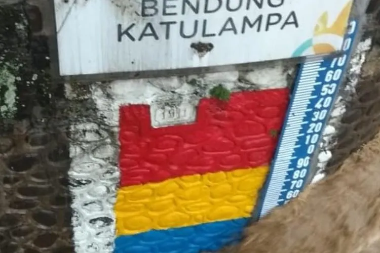 Ilustrasi Ketinggian Bendung Katulampa
