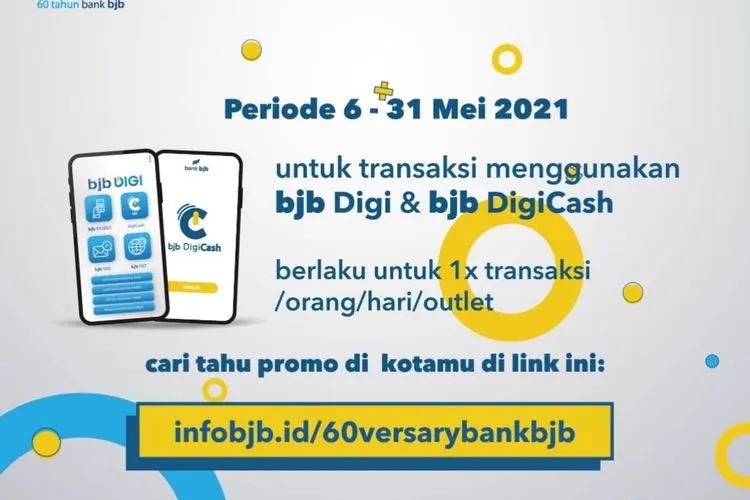 Rayakan HUT ke-60, bank bjb Gelar Promo di Ratusan Merchant / dok. bjb