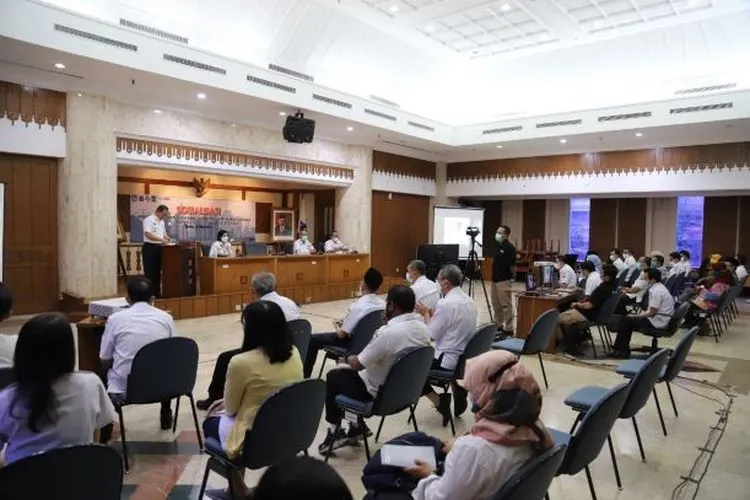 Sosialisasi PPDB 2021 digelar secara daring di Kantor Walikota Jakarta Utara/dok: Kominfotik Jakut.