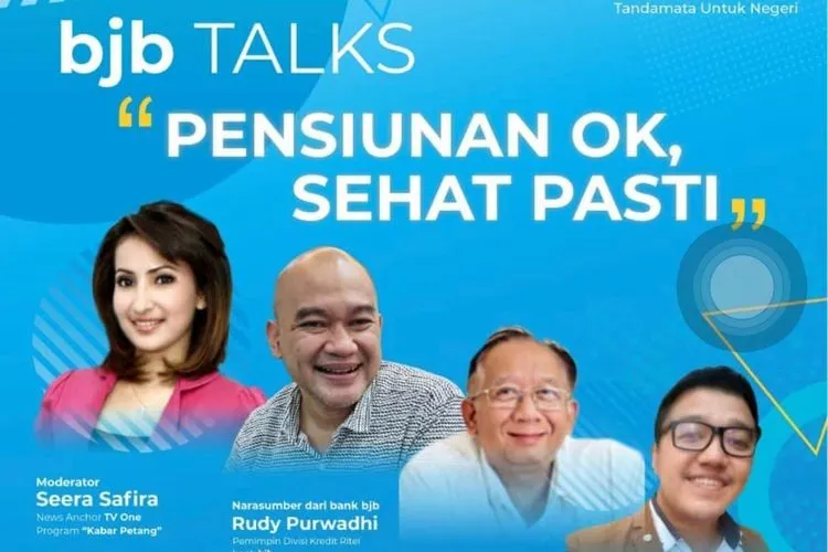 Bahas Persiapan Masa Pensiun Anda lewat bjb Talks Webinar