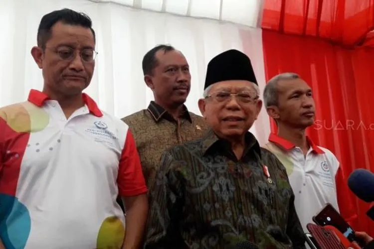 Wakil Presiden Maruf Amin. (Suara.com/Ria Rizki)