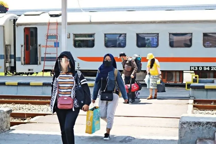 ilustrasi penumpang kereta/ instagram keretaapikita