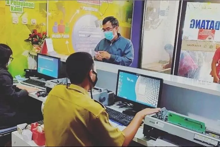 Sebagai ilustrasi layanana PKB di Samsat Jakarta Utara/ instagram: samsatjakartautara