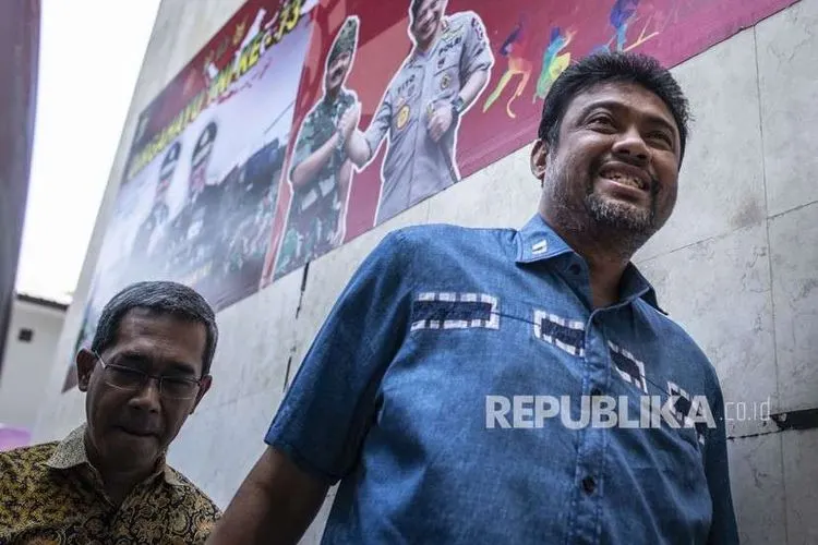 Presiden Konfederasi Serikat Pekerja Indonesia (KSPI), Said Iqbal / Republika