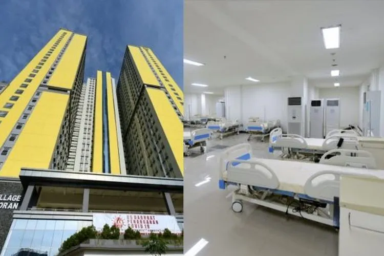 (sebagai ilustrasi) Wisma Atlet Kemayoran menjadi salah satu lokasi yang digunjakan untuk mengisolasi pasien terkait corona/ suara.com