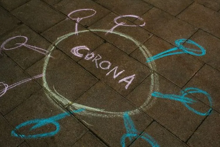 Ilustrasi virus corona. [Unsplash/Markus Spiske]