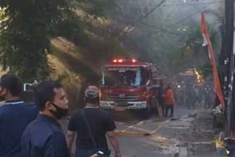 Kebakaran di  Jelambar Grogol Petamburan. sumber: beritajakarta.id