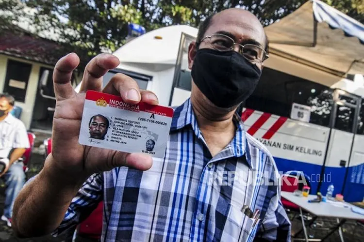 ilustrasi SIM keliling/ Foto: Republika/Putra M. Akbar