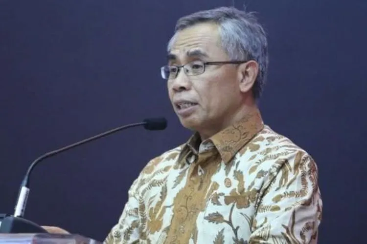 Ketua Dewan Komisioner OJK Wimboh Santoso. (Suara.com/Dian Kusumo Hapsari)