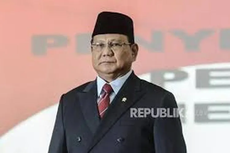 Menteri Pertahanan Prabowo Subianto (dok Republika)