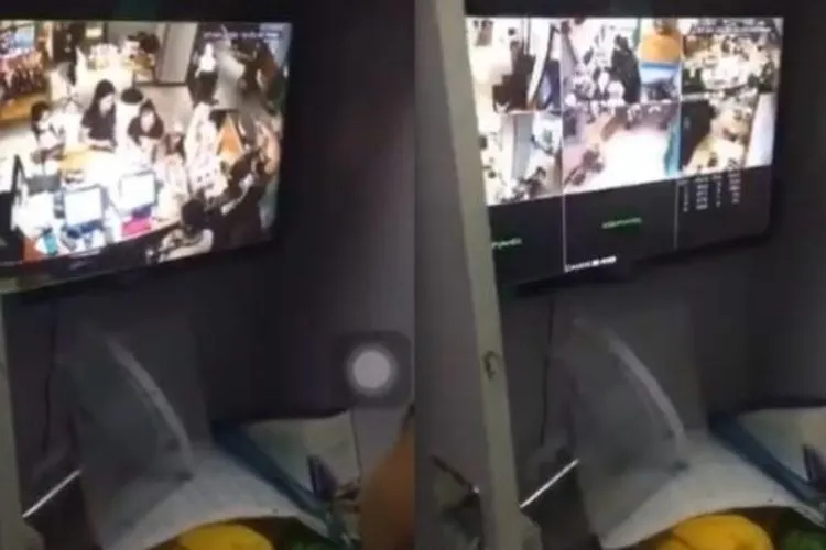 Pegawai Starbucks intip cewek lewat CCTV - (Twitter)